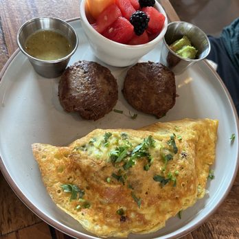 The Ginger Mule - House omelette - Vegan Near Me - Houston, Texas