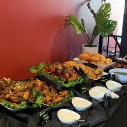 Novo Brazil Brewing - Great buffet style set up for our Alumni Mixer