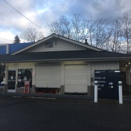 Exterior outside entrance of Lake Hills Chevron - Exterior & Amazon Locker - Bellevue, Washington Exterior outside entrance of Lake Hills Chevron - Exterior & Amazon Locker - Bellevue, Washington