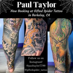 Gifted Spider Tattoo - Susanas tattoos