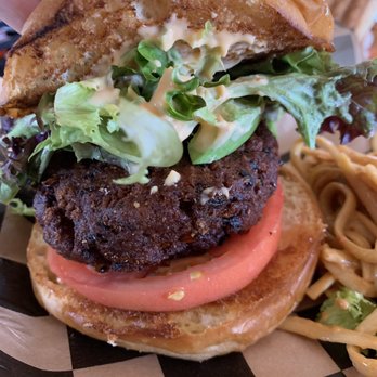 Lola's Cafe - Black bean burger - Sandwiches Near Me - New Paltz, New York