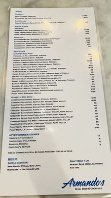 Menu photo 4 Armando's Orlando, FL