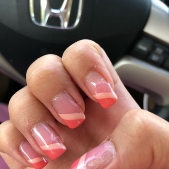 Stella Nail Lounge - What my nails looked like after 1 day. - Nail Salons Near Me - Seattle, Washington Stella Nail Lounge - What my nails looked like after 1 day. - Nail Salons Near Me - Seattle, Washington