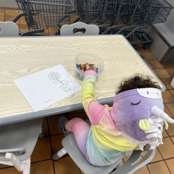 Schnucks Ballwin - Kid carts and coloring section