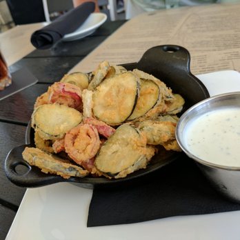 Anthonie's Market Grill - Fried Pickles and Jalapeños - Seafood Near Me - Simonton, Texas