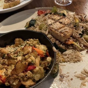 The Peppermill Steakhouse - Swordfish with a lobster and scallop stuffing. - Cocktail Bars Near Me - Tempe, Arizona