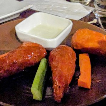 Franchia Vegan Cafe - Spicy Buffalo Wings - Korean Near Me - New York, New York