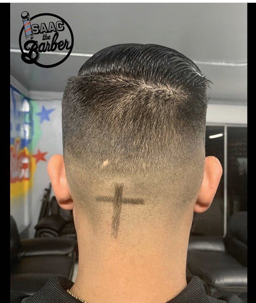 Isaac The Barber Logo
