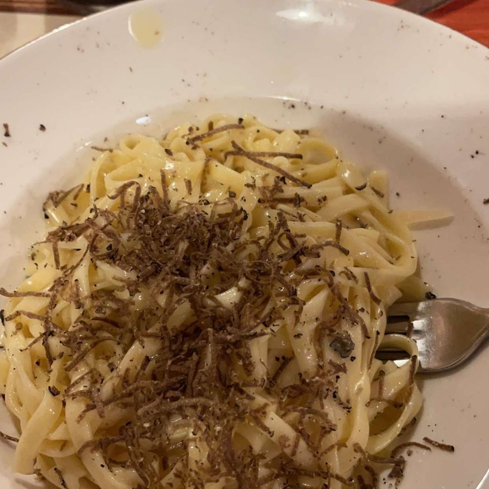 Truffle pasta Truffle pasta