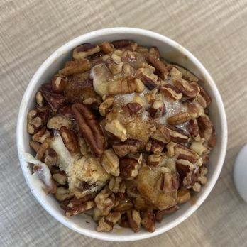 Cinnabon - a bowl of nuts and a glass of milk - Bakeries Near Me - Rosemont, Illinois Cinnabon - a bowl of nuts and a glass of milk - Bakeries Near Me - Rosemont, Illinois
