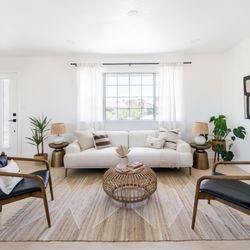 Small living room staging