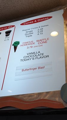 Menu photo 3 Oscar's Frozen Custard Milwaukee, WI