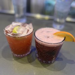 Dave & Buster's Greenwood - Strawberry watermelon margarita and blackberry smash