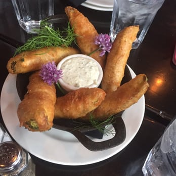 Drake Downtown Bend - Fried pickles. $7 - New American Near Me - Bend, Oregon Drake Downtown Bend - Fried pickles. $7 - New American Near Me - Bend, Oregon