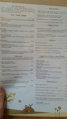 Menu photo 2 Pandaréu São Paulo, SP