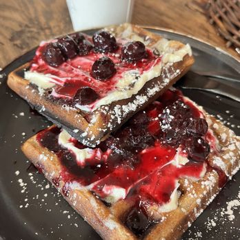 Coffee Wizardz - Blueberry Lemon Waffles - Coffee Roasteries Near Me - Allouez, Wisconsin