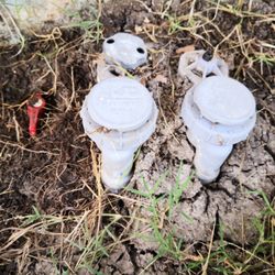 Norbert's Landscape Irrigation - shutoff valve and broken sprinkler valve