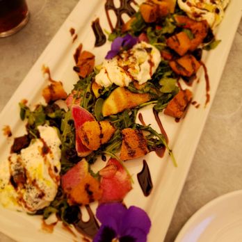Thomas Hill Organics - Buratta salad - New American Near Me - Paso Robles, California Thomas Hill Organics - Buratta salad - New American Near Me - Paso Robles, California
