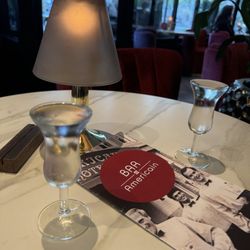 Bar Americain - The seat at the bar