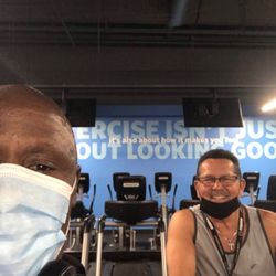 One of my favorite friends at the gym