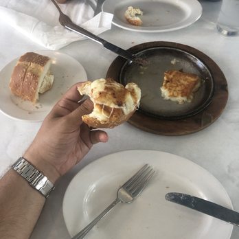 Hellas Restaurant - Saganaki - Bakeries Near Me - Tarpon Springs, Florida
