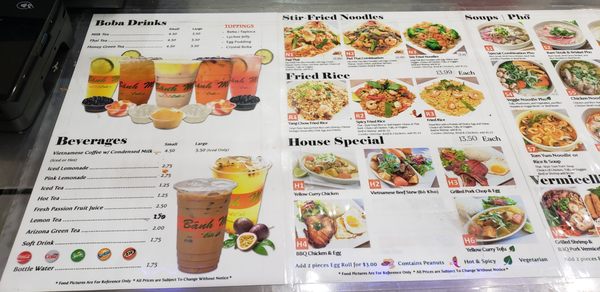 Menu photo 6 Pho Banh Mi Che Cali Pasadena, CA