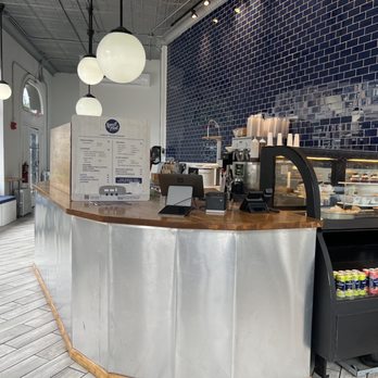 Sweet Trail Cafe - a counter with a variety of drinks - Coffee & Tea Near Me - Bloomfield, New Jersey