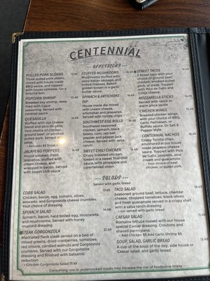 Menu photo 3 Centennial Bar and Grill Arlington, WA Menu photo 3 Centennial Bar and Grill Arlington, WA