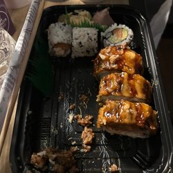 You Food Sushi & Hibachi - Inedible "sushi."