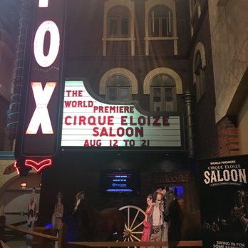 Great Cedar Showroom - Great Show!  Cirque Eloize Saloon August 18, 2016 - Performing Arts Near Me - Mashantucket, Connecticut