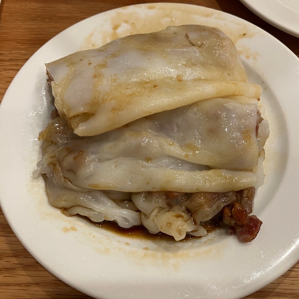Rongwang Restaurant - Roast pork steamed rice noodles (叉燒腸粉) - Noodles Near Me - Flushing, New York Rongwang Restaurant - Roast pork steamed rice noodles (叉燒腸粉) - Noodles Near Me - Flushing, New York