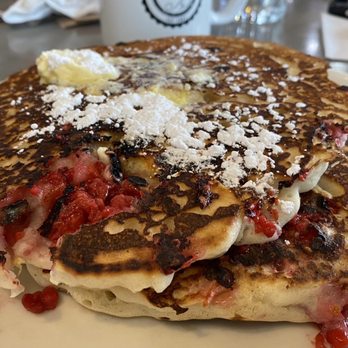 Over The Counter Cafe - Gaaaaaawd these were yummy! Raspberry and white chocolate pancakes - Breakfast & Brunch Near Me - Salt Lake City, Utah Over The Counter Cafe - Gaaaaaawd these were yummy! Raspberry and white chocolate pancakes - Breakfast & Brunch Near Me - Salt Lake City, Utah