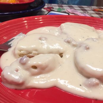 Blue Plate Cafe - Biscuits and Gravy. The gravy was to die for. Delicious! I love the biscuits - not salty and just perfect. - Breakfast & Brunch Near Me - Hayden, Idaho