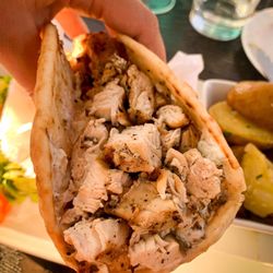 Taki's Greek Kitchen - Another photo of the kotopoulo souvlaki