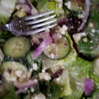 Bella's Pizzeria - It's takeout from Bella's tonight. Greek salad, wings and margherita pizza. - Pizza Near Me - Collierville, Tennessee