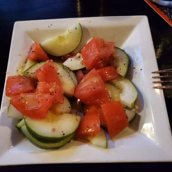 Engine No 9 - Cucumber Salad that'll surprise you - Burgers Near Me - Saint Petersburg, Florida
