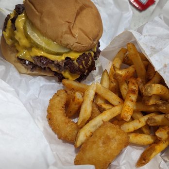 Buddha Burger - Double cheese burger, Cajun fries, onion rings - Burgers Near Me - Pflugerville, Texas Buddha Burger - Double cheese burger, Cajun fries, onion rings - Burgers Near Me - Pflugerville, Texas