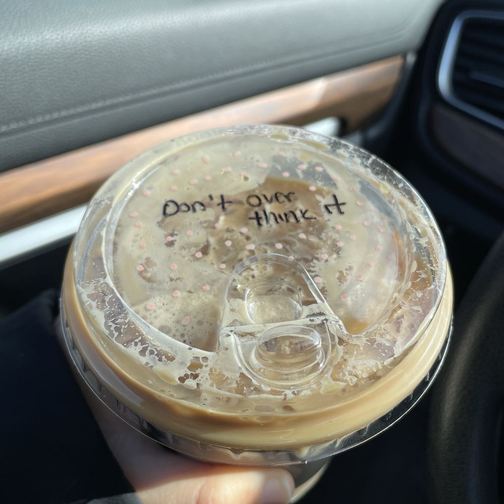 Vanilla latte Vanilla latte
