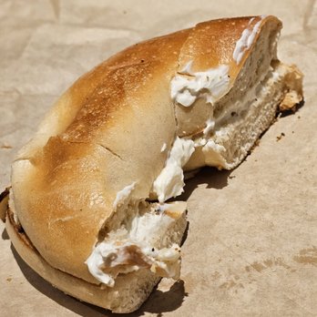 Steam Coffee + Eatery - The Plain Bagel with Cream Cheese. Crispy on the outside and soft in the inside. - Coffee & Tea Near Me - Roanoke, Virginia Steam Coffee + Eatery - The Plain Bagel with Cream Cheese. Crispy on the outside and soft in the inside. - Coffee & Tea Near Me - Roanoke, Virginia