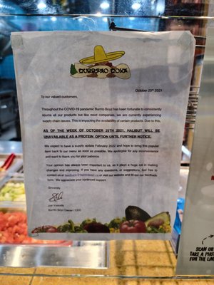 Menu photo 1 Burrito Boyz Toronto, ON