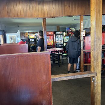 Mike's Pizza - Game area - Pizza Near Me - Angels Camp, California Mike's Pizza - Game area - Pizza Near Me - Angels Camp, California