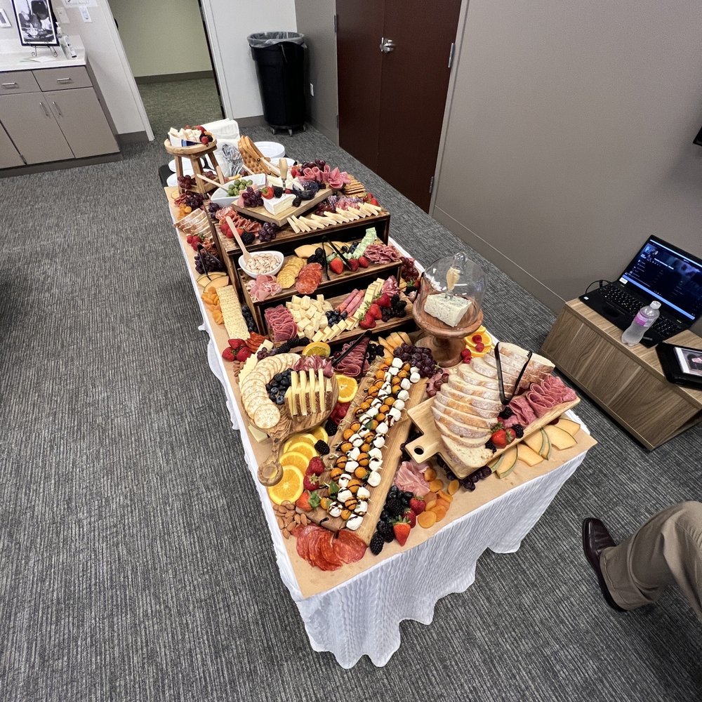 Grapes And Gouda - Grazing board - Caterers Near Me Grapes And Gouda - Grazing board - Caterers Near Me