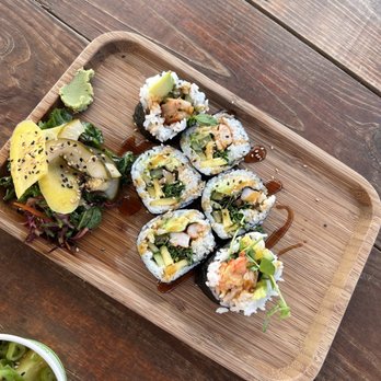Satori - Basil pineapple and shrimp it was a special and it was tasty. Did you taste it? - Sushi Bars Near Me - Makawao, Hawaii Satori - Basil pineapple and shrimp it was a special and it was tasty. Did you taste it? - Sushi Bars Near Me - Makawao, Hawaii