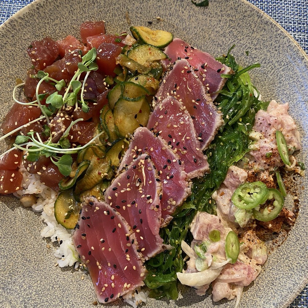 Chirashi Bowl | Ahi Three Ways