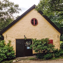 Café Brygghuset - exteriör, augusti 2015