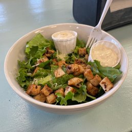 a salad in a bowl