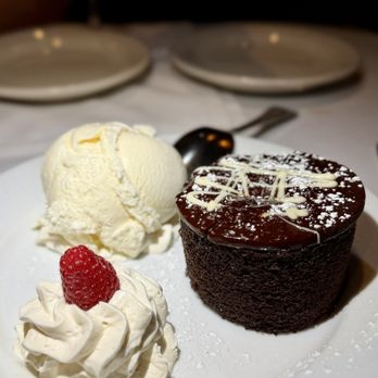 The River Palm Terrace - Chocolate Lava Cake - Steakhouses Near Me - Edgewater, New Jersey The River Palm Terrace - Chocolate Lava Cake - Steakhouses Near Me - Edgewater, New Jersey