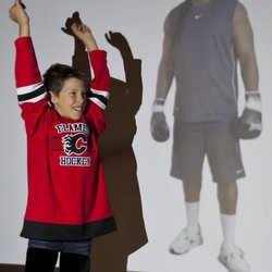 Canada's Sports Hall of Fame - Shadow Boxing against Lennox Lewis