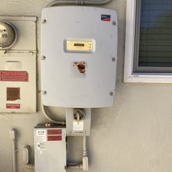 Walker's Electrical Repair - Old solar inverter that was replaced