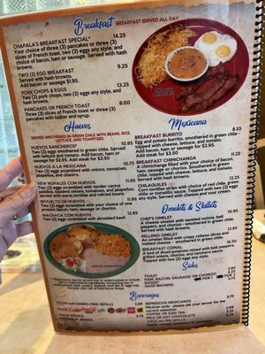 Menu photo 5 Chapala Mexican Restaurant Castle Rock Castle Rock, CO
